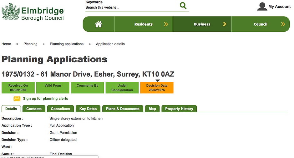 Planning Approval 12